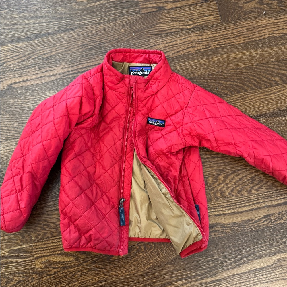 Patagonia Kids Nano Puff Jacket - Red, 4T